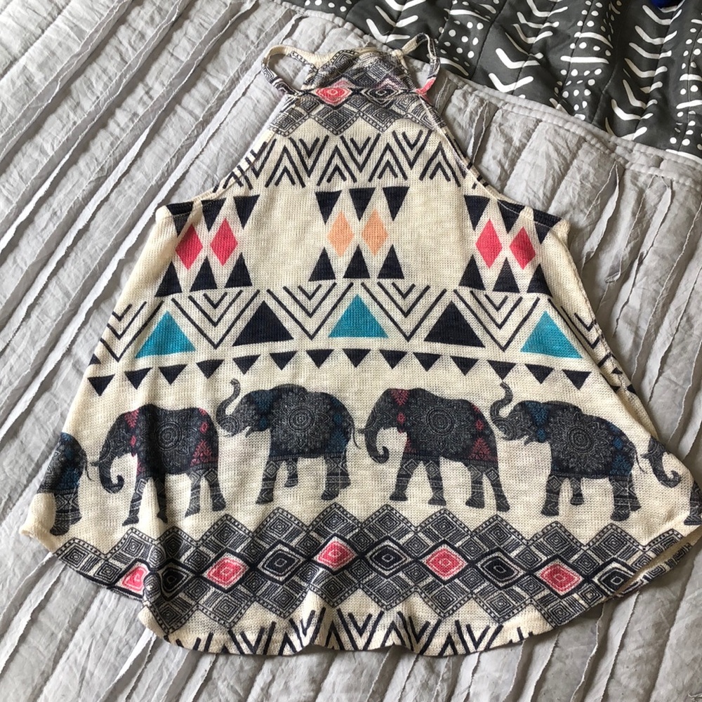 Knit Elephant Tank